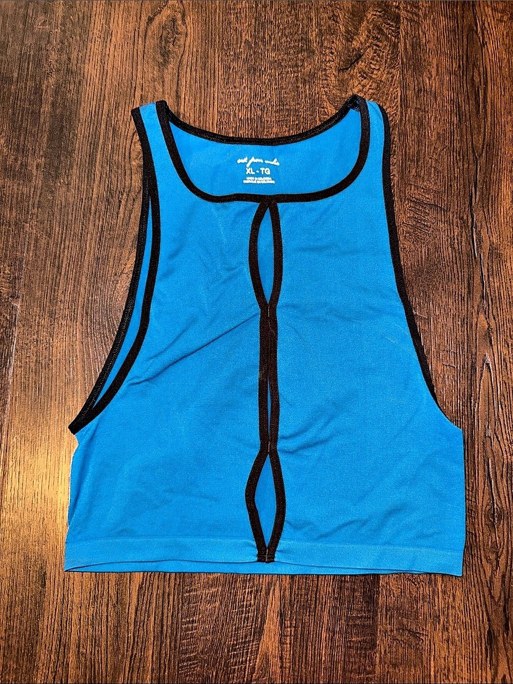 Out From Under Blue & Black Top